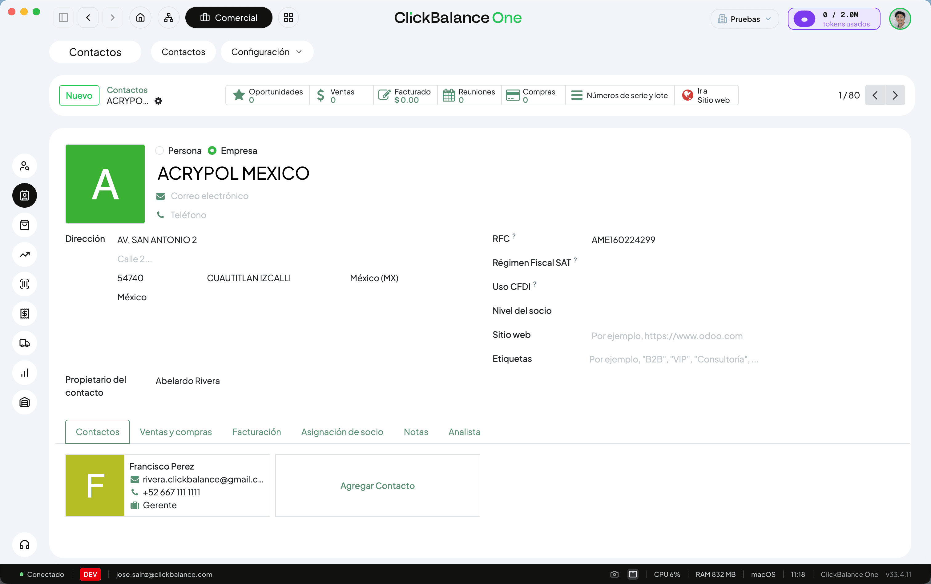 Lead scoring predictivo con probabilidad de cierre